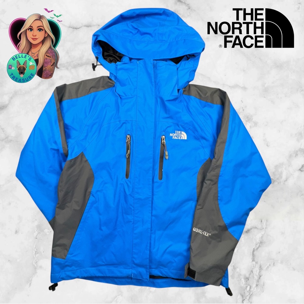 The North Face RainTex Gore Tex Summit Series Jacket Blue  Women's M‎ Ski Shell